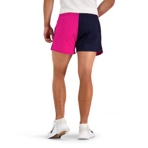 CANTERBURY Men's COTTON TWILL HARLEQUIN SHORT WITH POCKETS - FUSCHIA/NAVY