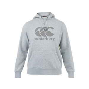CANTERBURY Men's LOGO OVER THE HEAD HOODIE - GREY