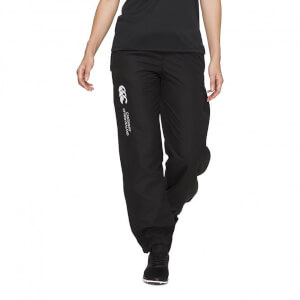 WOMENS CUFFED HEM STADIUM PANT - BLACK