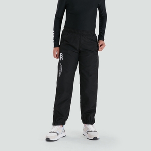 KIDS CUFFED HEM STADIUM PANT - BLACK - 4YR