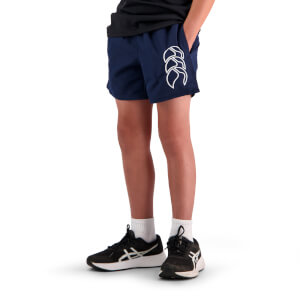 CANTERBURY KIDS LONG LENGTH TACTIC SHORT - NAVY