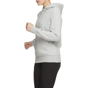 Womens Over Head Logo Hoodie in Grey