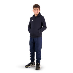 KIDS OVER HEAD LOGO HOODIE - NAVY