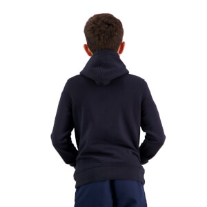 KIDS OVER HEAD LOGO HOODIE - NAVY