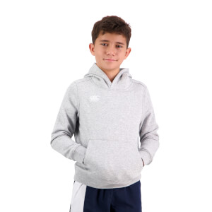 Kids Over Head Logo Hoodie in Grey-6YR