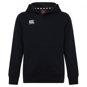 Kids Over Head Logo Hoodie in Black-6YR