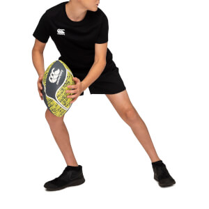 Kids Crew Neck Logo T-Shirt in Black