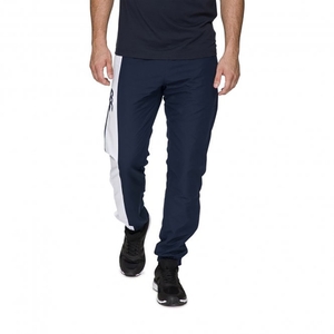 MENS STRIPE CUFFED TRACKPANT NAVY