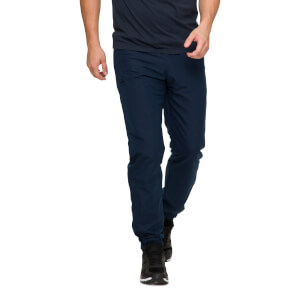 MENS TEAM TONAL TAPER LEG CUFFED TRACK PANT - NAVY