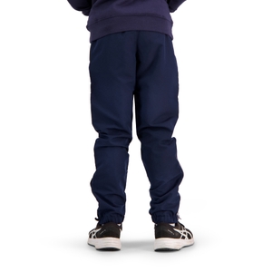 KIDS STRIPE CUFFED TRACKPANT NAVY