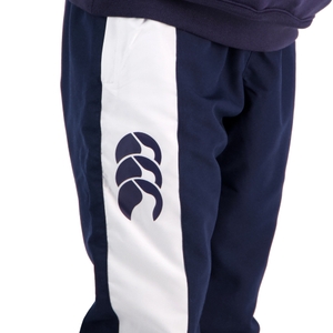 KIDS STRIPE CUFFED TRACKPANT NAVY