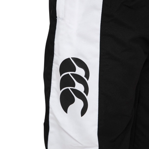 KIDS STRIPE CUFFED TRACKPANT BLACK