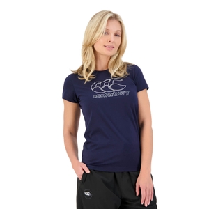 WOMENS CCC T-SHIRT - NAVY