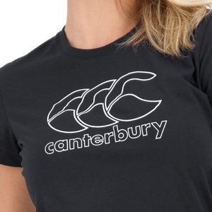 WOMENS CCC T-SHIRT IN BLACK