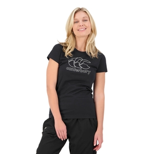 WOMENS CCC T-SHIRT - BLACK - 8
