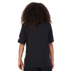Mens Rugger Large Logo T-Shirt in Black