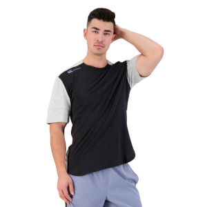 MENS VAPODRI FORMATION SHORT SLEEVE T-SHIRT - BLACK - M