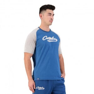 MENS PITCH 3.0 T-SHIRT - BLUE