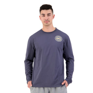 Mens of NZ Long Sleeve T-Shirt in Grey-S
