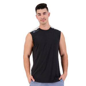 Mens Vapodri Formation Singlet in Black