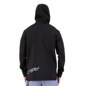 MENS VAPODRI FORMATION OVER HEAD HOODIE - BLACK