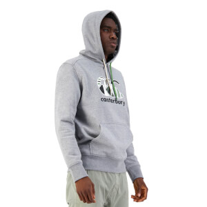 Mens Uglies Hoodie in Grey Marl