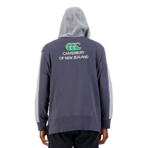 Mens of NZ Over Head Hoodie in Grey Marl