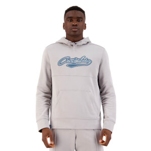 Mens Pitch 3.0 Over Head Hoodie in Grey-XS