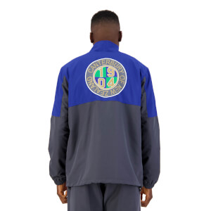 Mens of NZ 1/4 Zip Top in Grey