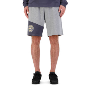 Mens of NZ Knit 9" Short in Grey Marl-S