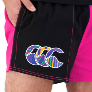 MENS UGLIES 3" HARLEQUIN SHORT - FUSCHIA
