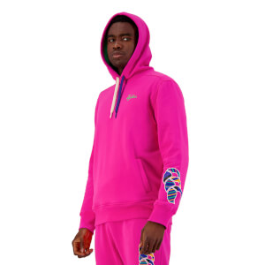 Mens Uglies Everyday Hoodie in Fuschia