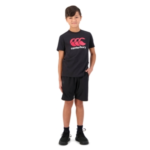 KIDS STAPLE KNIT SHORT BLACK