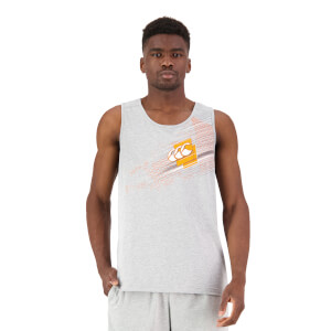 Mens Fundamentals Singlet in Grey-S