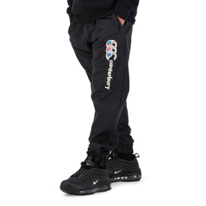 Kids Uglies Tapered Cuff Stadium Pant in Jet Black
