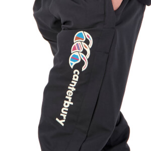 Kids Uglies Tapered Cuff Stadium Pant in Jet Black