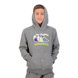Kids Uglies Hoodie in Medium Grey Marl-8YR