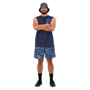 MENS MILITIA 8" SHORT - NAVY