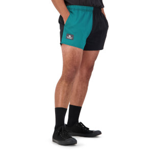 Mens Revolt Harlequin 3" Short in Black