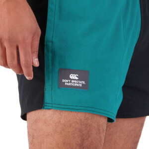 Mens Revolt Harlequin 3" Short in Black