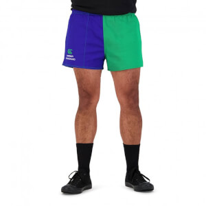MENS OF NZ HARLEQUIN 3" SHORT - GREEN - 28