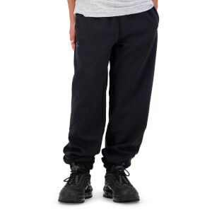 Kids Taper Leg Cuffed Pant in Black-8YR