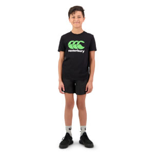 Kids CCC Anchor T-Shirt in Jet Black