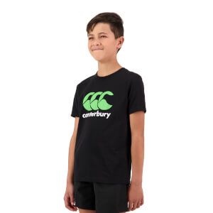 Kids CCC Anchor T-Shirt in Jet Black