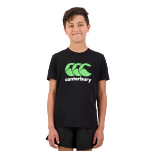 Kids CCC Anchor T-Shirt in Jet Black
