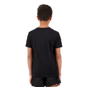 Kids CCC Anchor T-Shirt in Jet Black