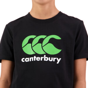 Kids CCC Anchor T-Shirt in Jet Black