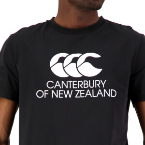 Men's CCC Anchor T-Shirt in Jet Black