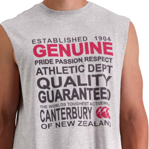 Mens of NZ Creed Singlet in Grey