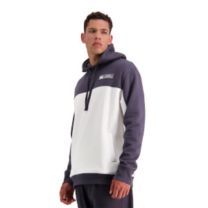 MENS OF NZ OVER HEAD CREED HOODIE - GREY